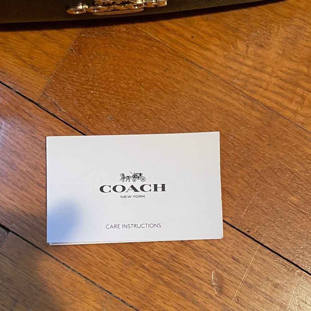 Coach Midnight Black Leather Backpack - Picture 6 of 6